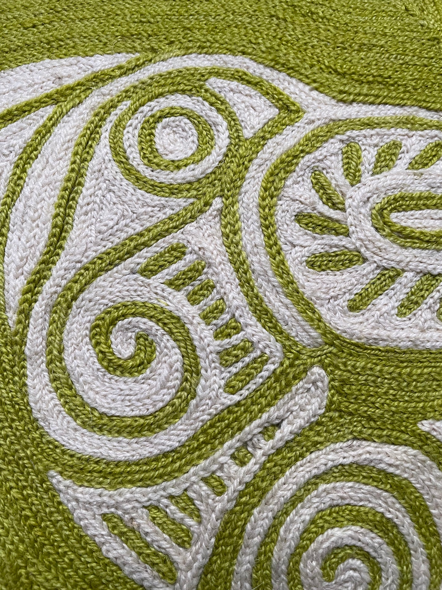 celtic dog stamp cushion cover