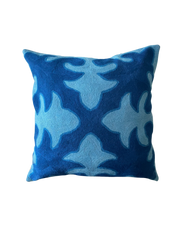 Blue Ala-Too Hand Embroidered Cushion Cover