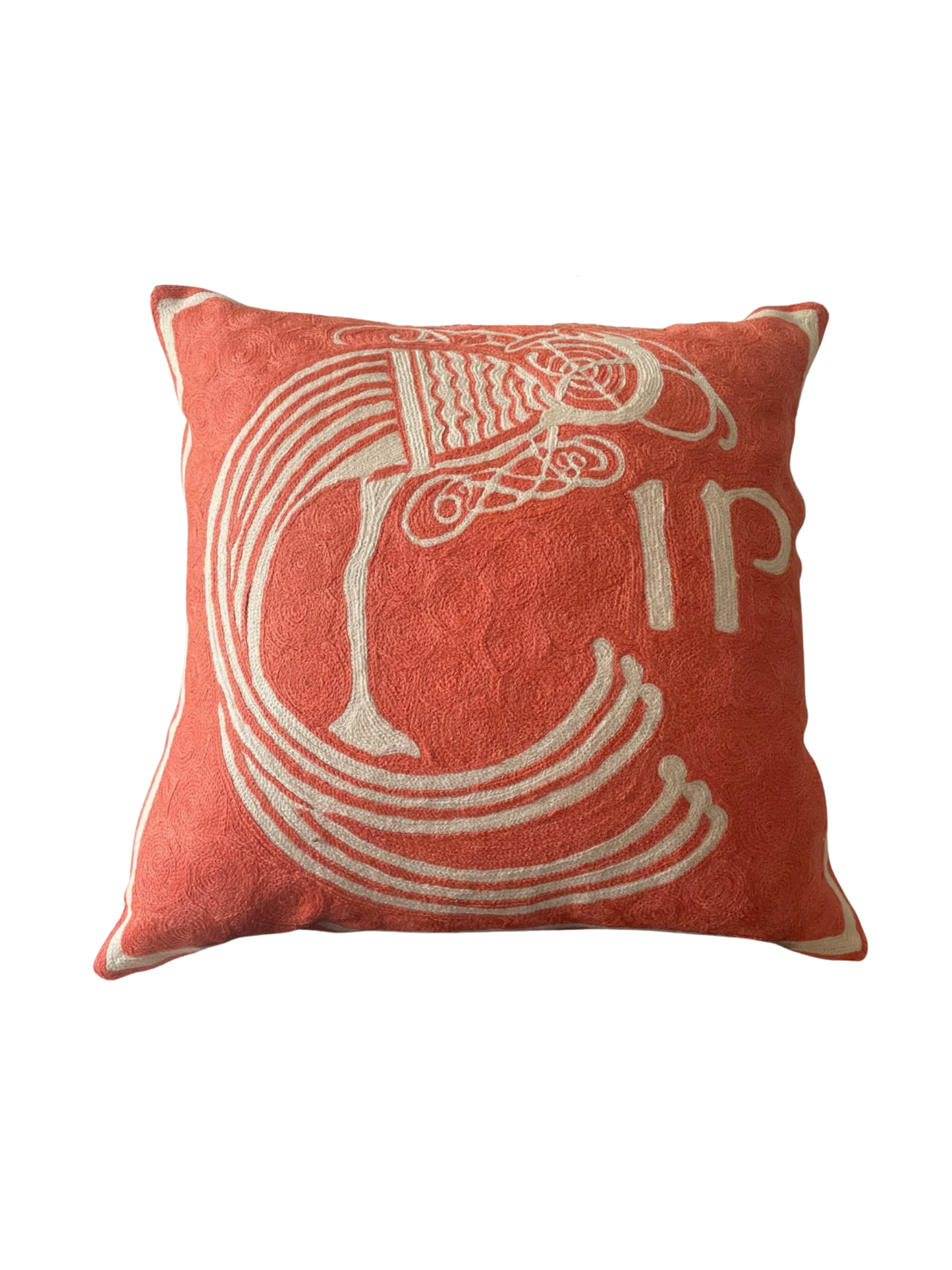 celtic plume 1p coin (salmon pink)