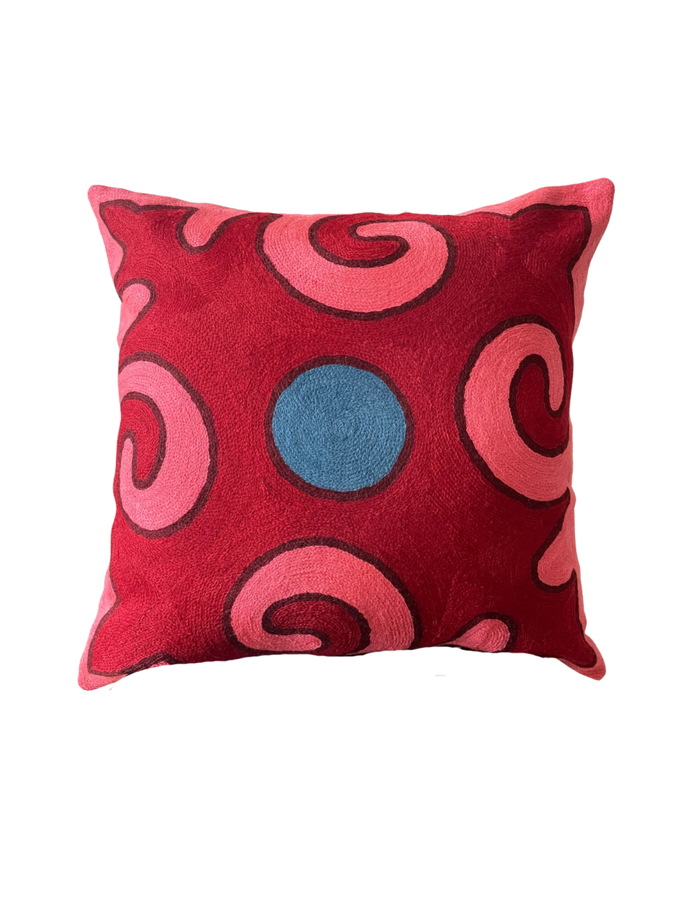 Issyk Kul Hand Embroidered Cushion Cover