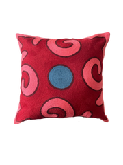 Issyk Kul Hand Embroidered Cushion Cover