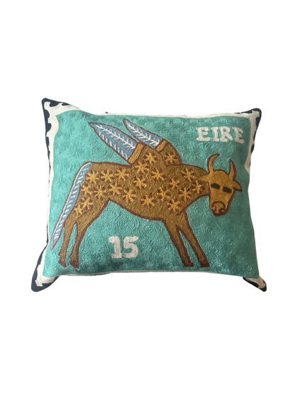 Winged Ox (Teal)