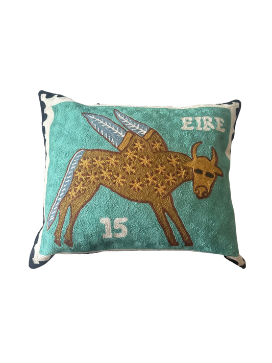 Winged Ox (Teal)