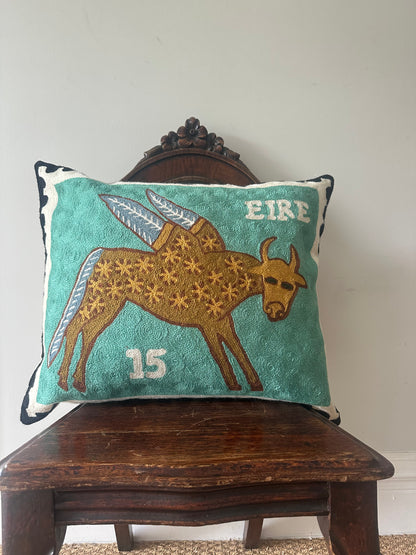 Winged Ox (Teal)