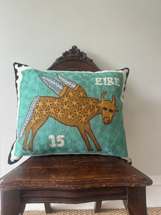 Winged Ox (Teal)