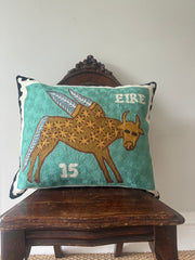 Winged Ox (Teal)