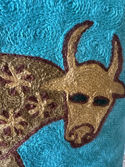 Winged Ox (Teal)