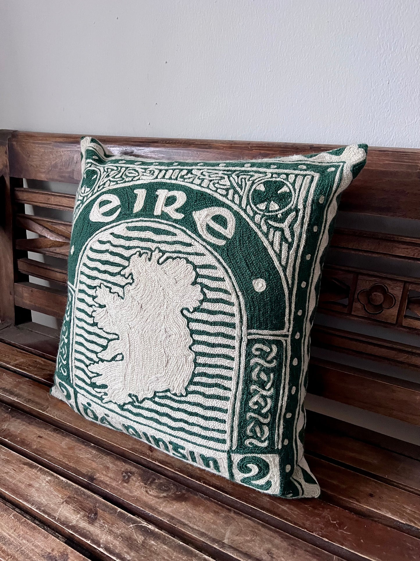 vintage style irish free state cushion cover