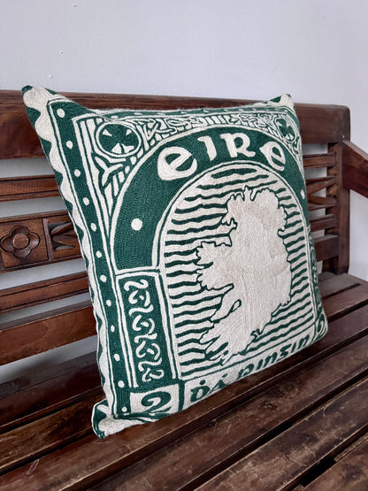 Vintage Style Irish Free State Cushion Cover