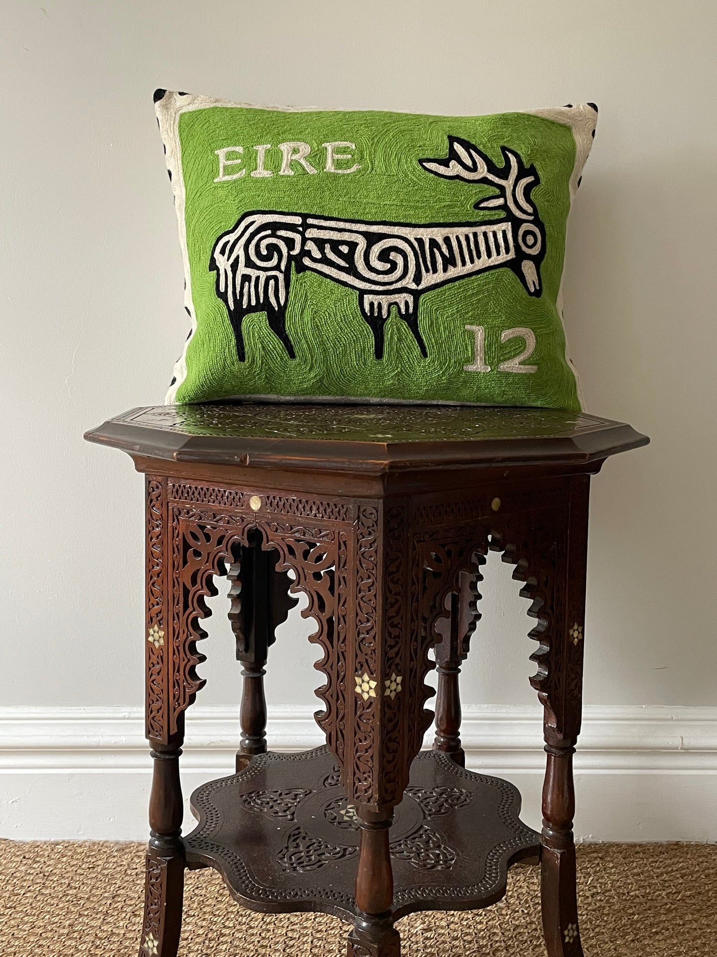 iconic irish stamp cushion