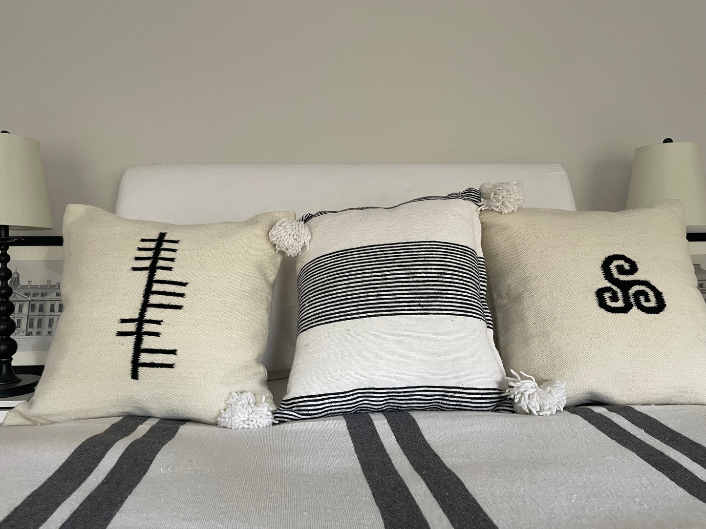 ogham love cushion cover