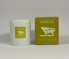 Celtic Dog Candle Lime Basil and Mandarin