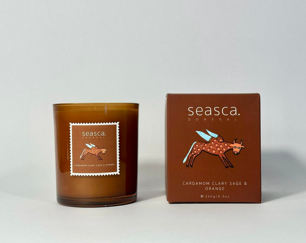 Winged Ox Candle – Cardamom, Clary Sage & Orange