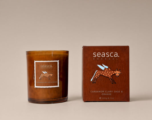 Winged Ox Candle – Cardamom, Clary Sage & Orange