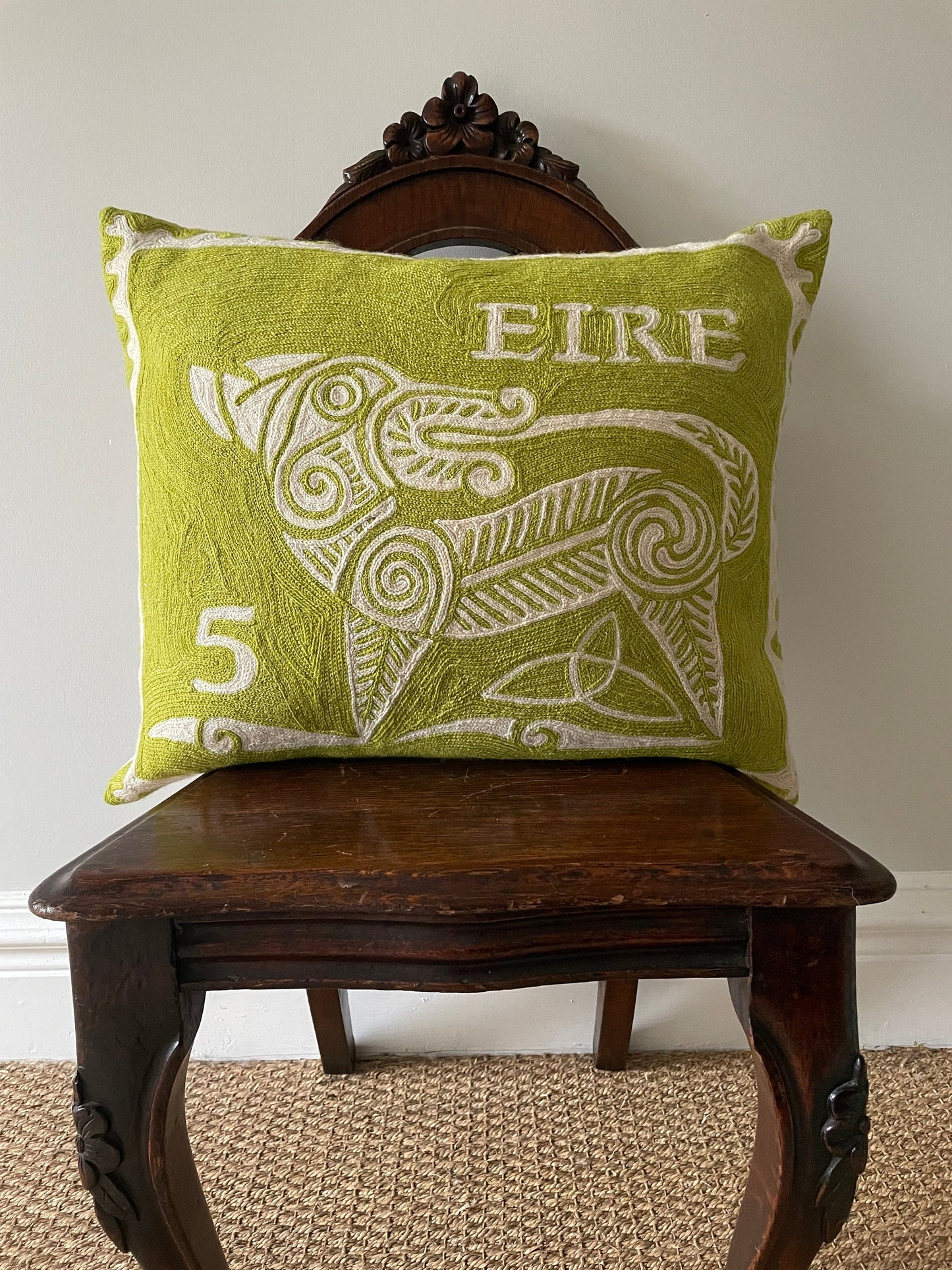 celtic stamp cushion cover