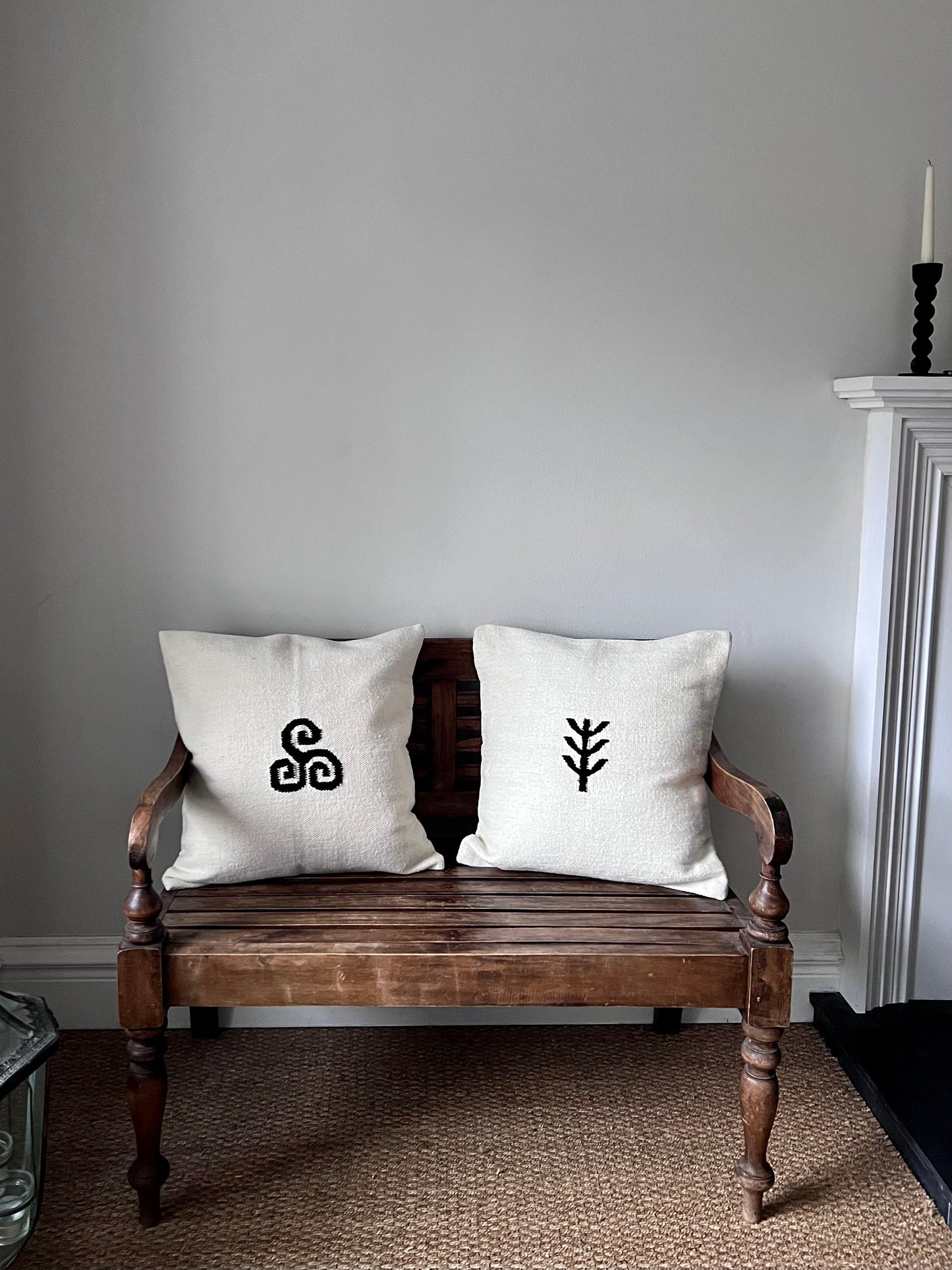 triskele cushion cover