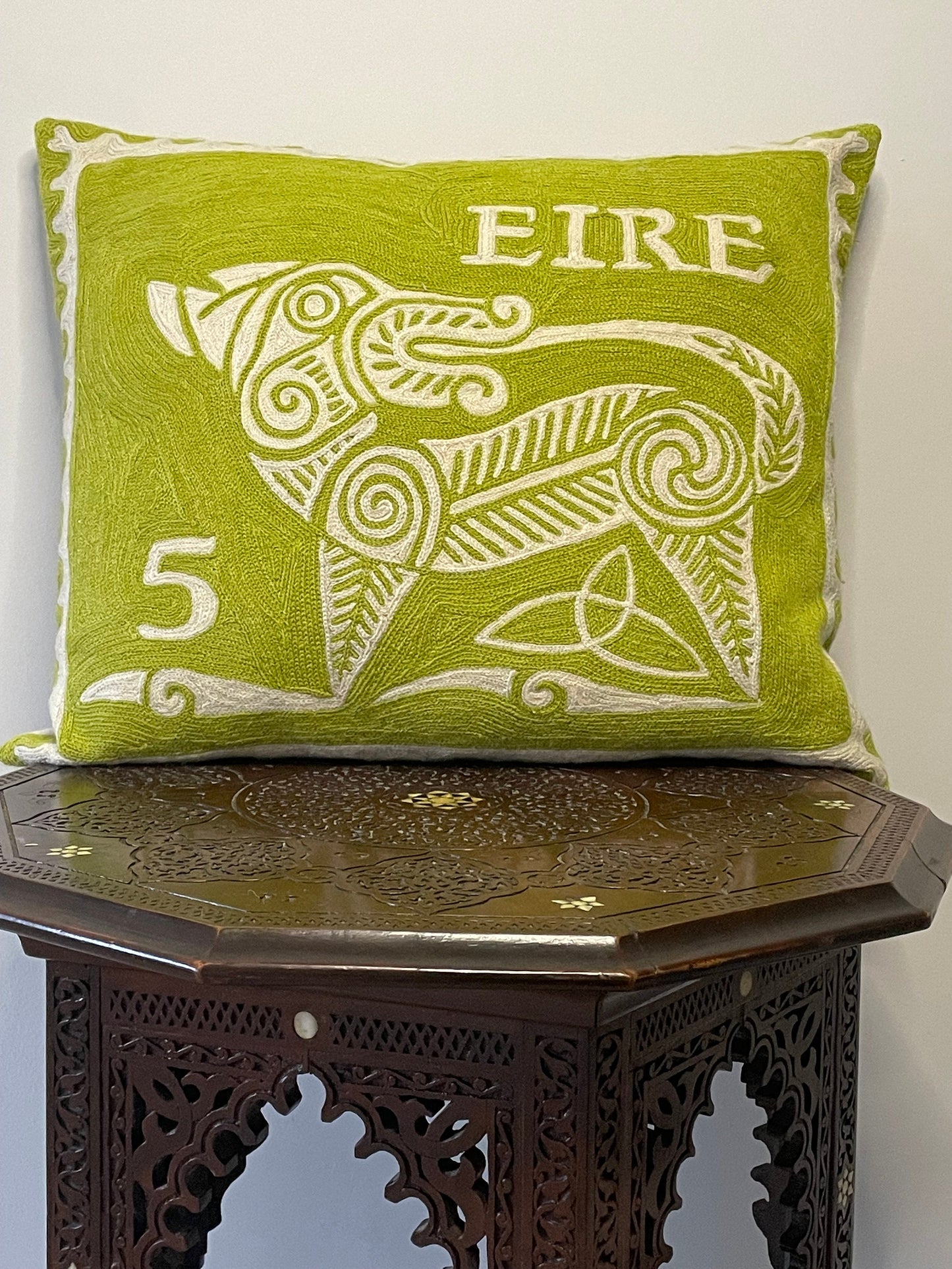 celtic stamp cushion cover