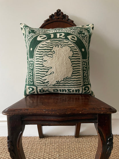 Vintage Style Irish Free State Cushion Cover